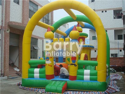 Birthday Party Indoor Playground Inflatable,Fun City Inflatable Jumping Kids Playground BY-IP-025